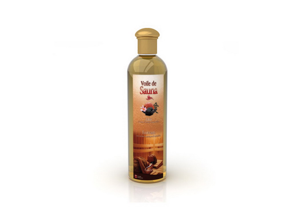 Huiles essentielles Voile de Sauna ASIE flacon de 250ml pour sauna a vapeur