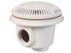 Bonde de fond Hayward ANTI VORTEX 2 pouces pour piscine liner coloris blanc