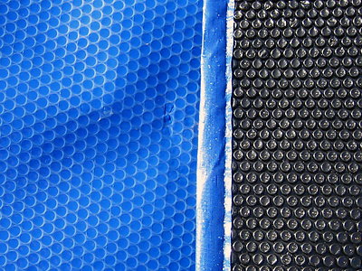 Image Couverture solaire d'ete DUOLIS BLACK 400µ dimensions 3.00 x 6.00m