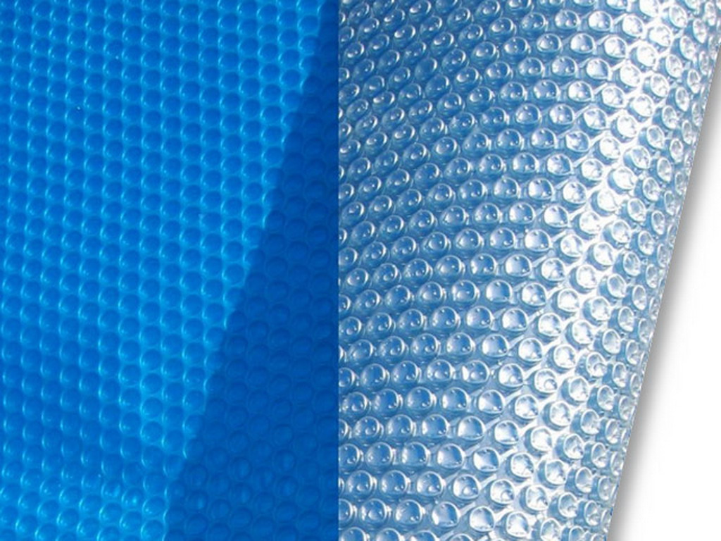 Couverture solaire d'ete ECO 400µ dimensions 5.00 x 11.00m