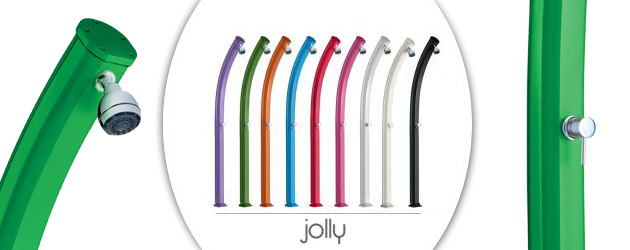 Douche solaire aluminium Formidra JOLLY CURVED avec mitigeur - Avantages de la douche solaire Formidra JOLLY CURVED