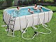 Kit piscine tubulaire Bestway POWER STEEL FRAME POOL rectangulaire 412x201x122cm cartouche - Autre vue