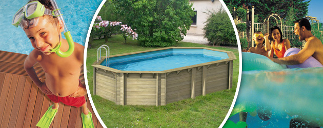 Piscine hors-sol bois BWT myPOOL TROPIC OCTO+ 540 H120cm - Avantages des piscines bois BWT myPOOL TROPIC