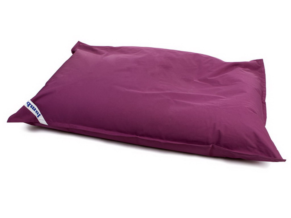 Coussin geant Jumbo Bag THE ORIGINAL 130 x 170cm coloris aubergine