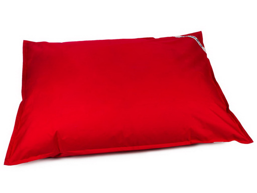 Coussin geant Jumbo Bag THE ORIGINAL 130 x 170cm coloris rouge