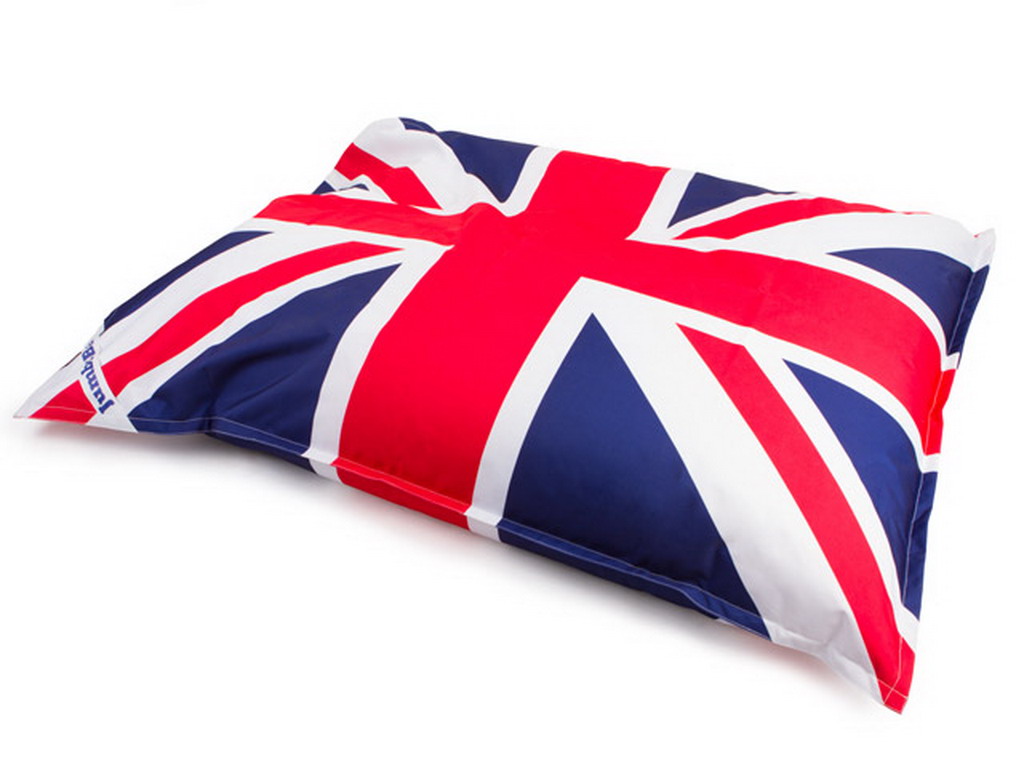 Coussin geant Jumbo Bag THE ORIGINAL PRINTED 130 x 170cm drapeau anglais