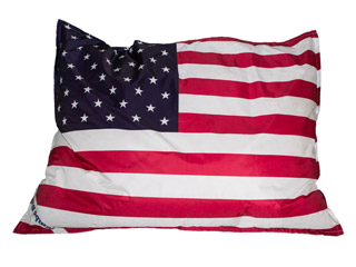 Coussin geant Jumbo Bag THE ORIGINAL PRINTED 130 x 170cm drapeau USA