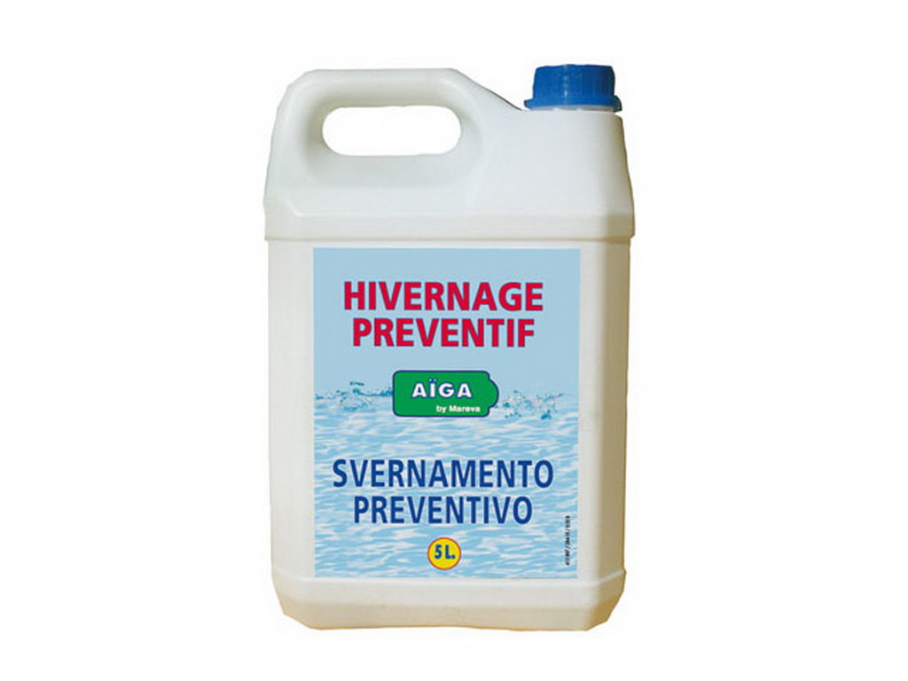 Produit de traitement hivernage AiGA preventif contenance 5L