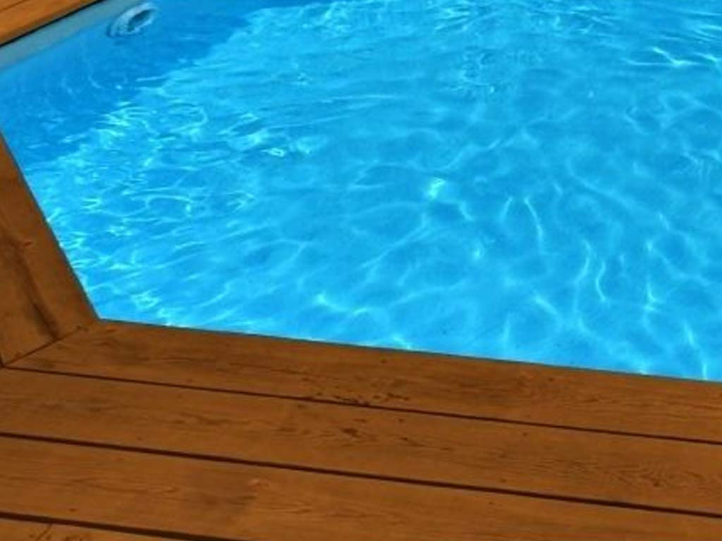 Liner BWT myPOOL P-75 791x435x117cm 75/100 bleu piscine bois OCTO+ 840 H117cm