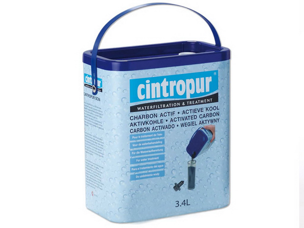 Tonnelet de charbon actif pour filtration Cintropur 3.4L