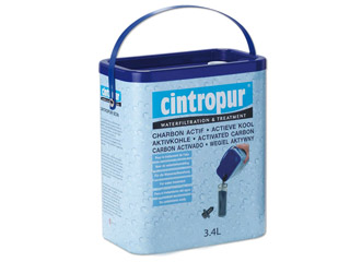 Tonnelet de charbon actif pour filtration Cintropur 3.4L