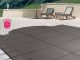 Couverture d'hivernage et de securite Albiges GRILLE EXTREM gris et noir forme geometrique (m²)