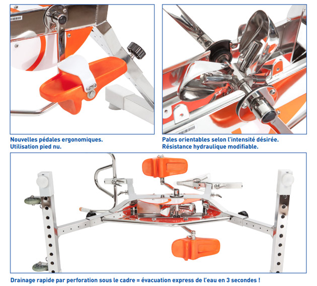 Aquabike Waterflex WR4 velo de piscine - Waterflex WR4 pour une remise en forme en douceur