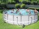 Kit piscine tubulaire Bestway POWER STEEL FRAME POOL ronde Ø549 x 132cm a cartouche - Autre vue