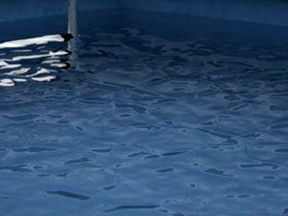 Liner pour piscine hors-sol Ubbink rectangulaire 350 x 1550 x H155cm 75/100eme coloris bleu