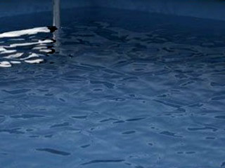 Liner pour piscine hors-sol Ubbink rectangulaire 350 x 1550 x H155cm 75/100ème coloris bleu