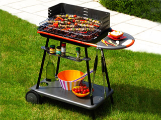 Barbecue Somagic QOOKA A540 au charbon de bois