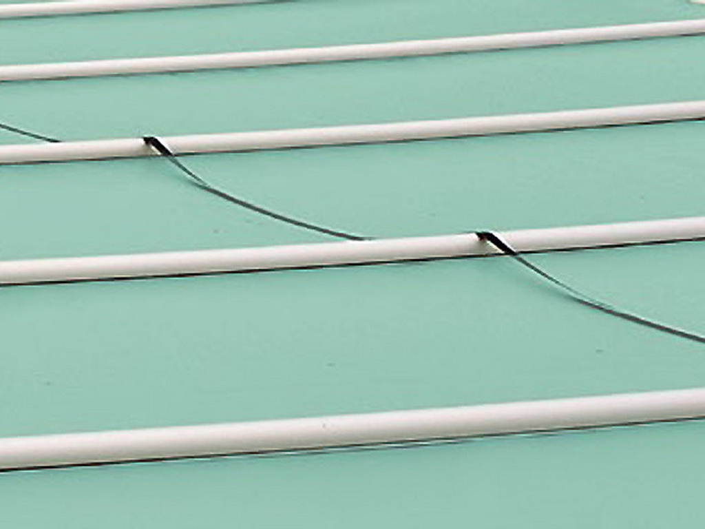 Couverture a barres BWT myPOOL P-580 vert amande pour piscine bois RECTANGLE 8x4m