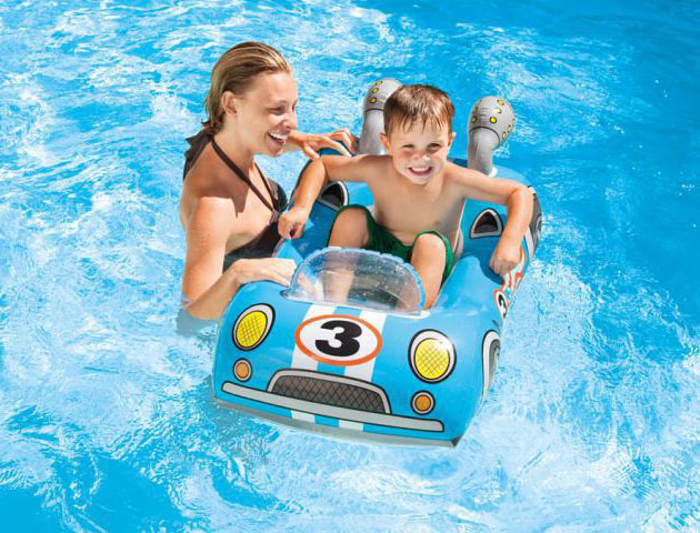 Embarcation gonflable Intex POOL CRUISER design requin ou camion ou voiture pour piscine ou plage - Avantages et caractéristiques de l'embarcation gonflable Intex POOL CRUISER