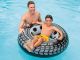 Bouee gonflable Intex PNEU ronde dimensions Ø114cm avec poignees pour piscine ou plage