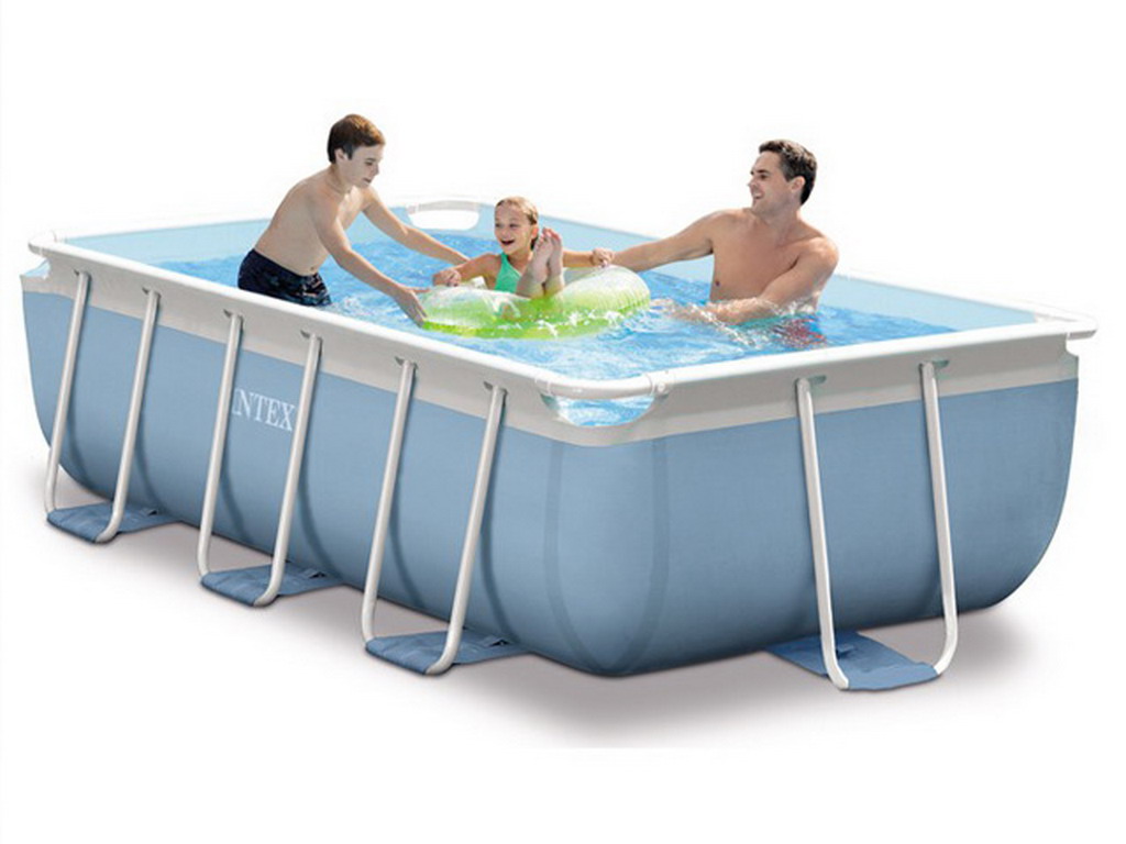 Kit piscine tubulaire Intex PRISM FRAME rectangulaire 300 x 175 x 80cm filtration cartouche