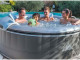 Spa gonflable NetSpa MALIBU gris rond pour 4 ou 6 personnes - Autre vue