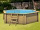 Piscine hors-sol bois BWT myPOOL HEXA 410 H120cm