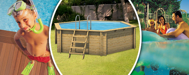 Piscine hors-sol bois BWT myPOOL HEXA 410 H120cm - Avantages des piscines bois BWT myPOOL TROPIC