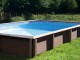 Kit piscine beton NATURALIS rectangulaire 7,50 x 3.24 x 1.30 m aspect bois