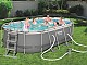 Kit piscine tubulaire Bestway POWER STEEL FRAME POOL ovale 427x250x100cm - Autre vue