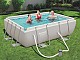 Kit piscine tubulaire Bestway POWER FRAME POOLS rectangulaire 282x196x84cm - Autre vue