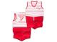 Maillot de bain flottant enfant PLOUF Swim Team Rouge garcon 3 ans (15/17kg)