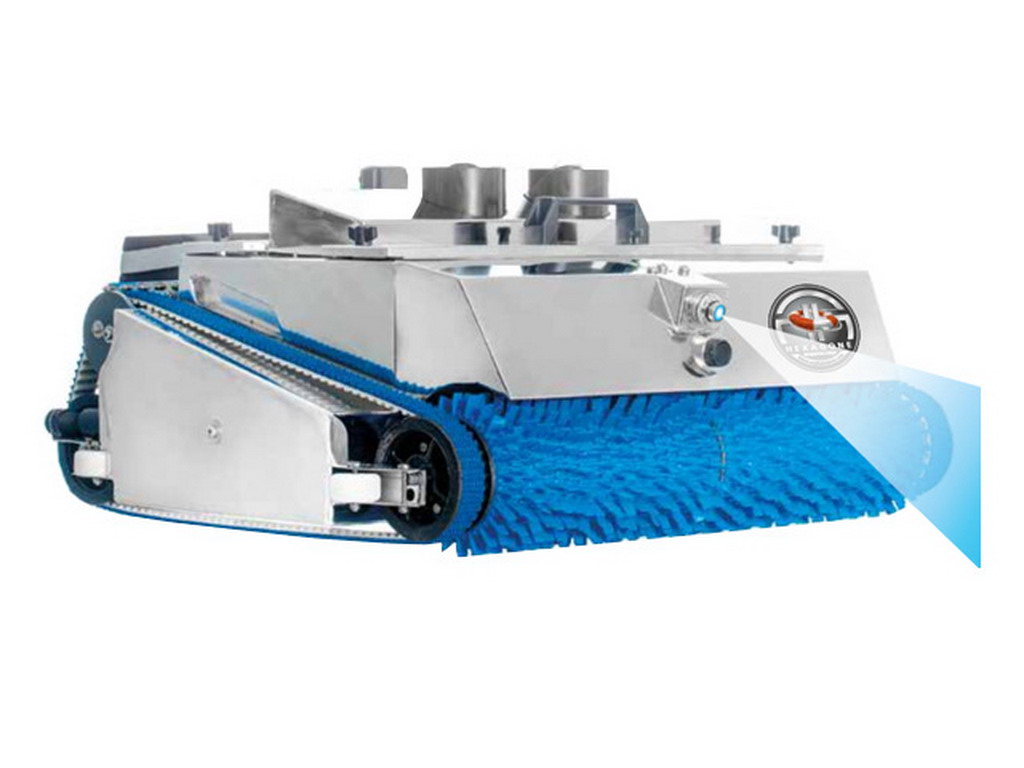 Robot de piscine electrique Hexagone VISIO XL avec camera embarquee