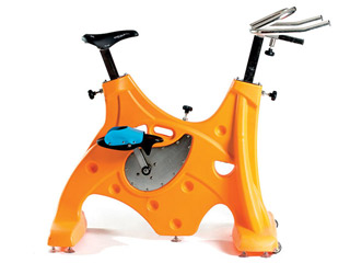 HEXABIKE PREMIUM velo de piscine orange HEXAGONE