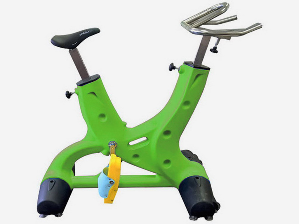 HEXABIKE OPTIMA velo de piscine vert HEXAGONE