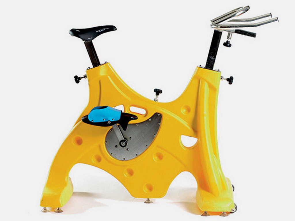 HEXABIKE PREMIUM velo de piscine jaune HEXAGONE