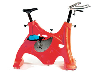 HEXABIKE PREMIUM velo de piscine rouge HEXAGONE