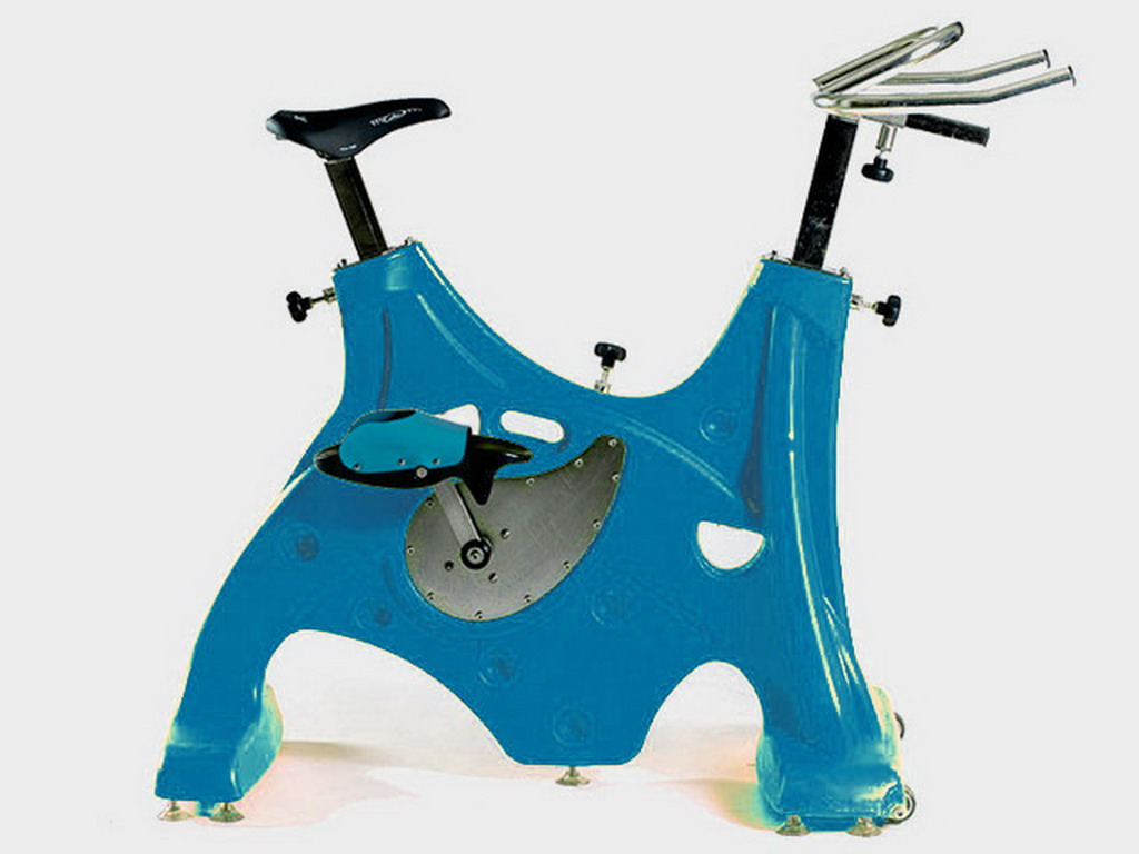 HEXABIKE PREMIUM velo de piscine bleu roi HEXAGONE