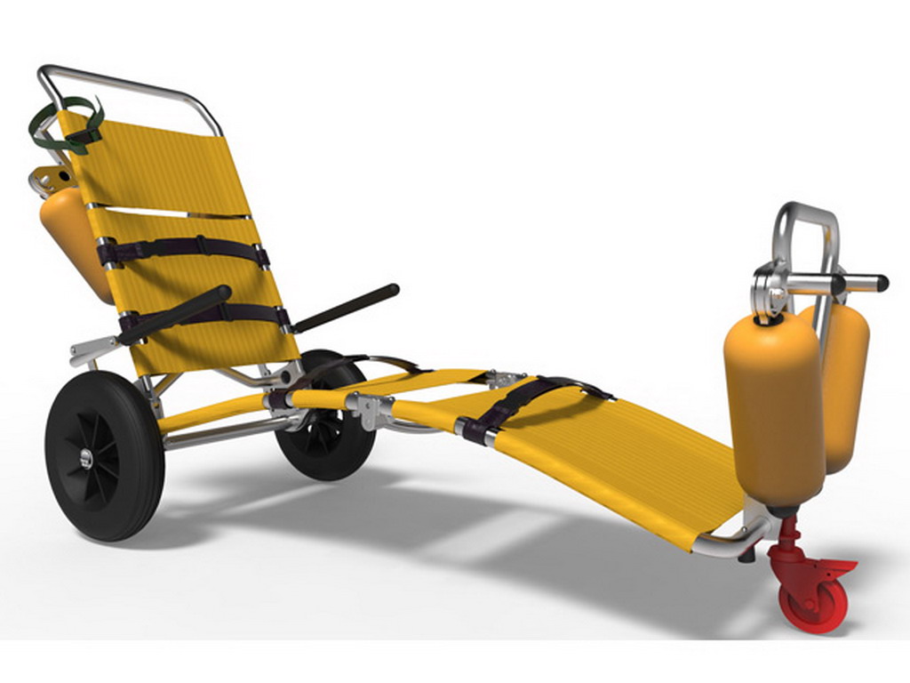 Fauteuil de mise a l'eau mobile UNIKART 150 HEXAGONE