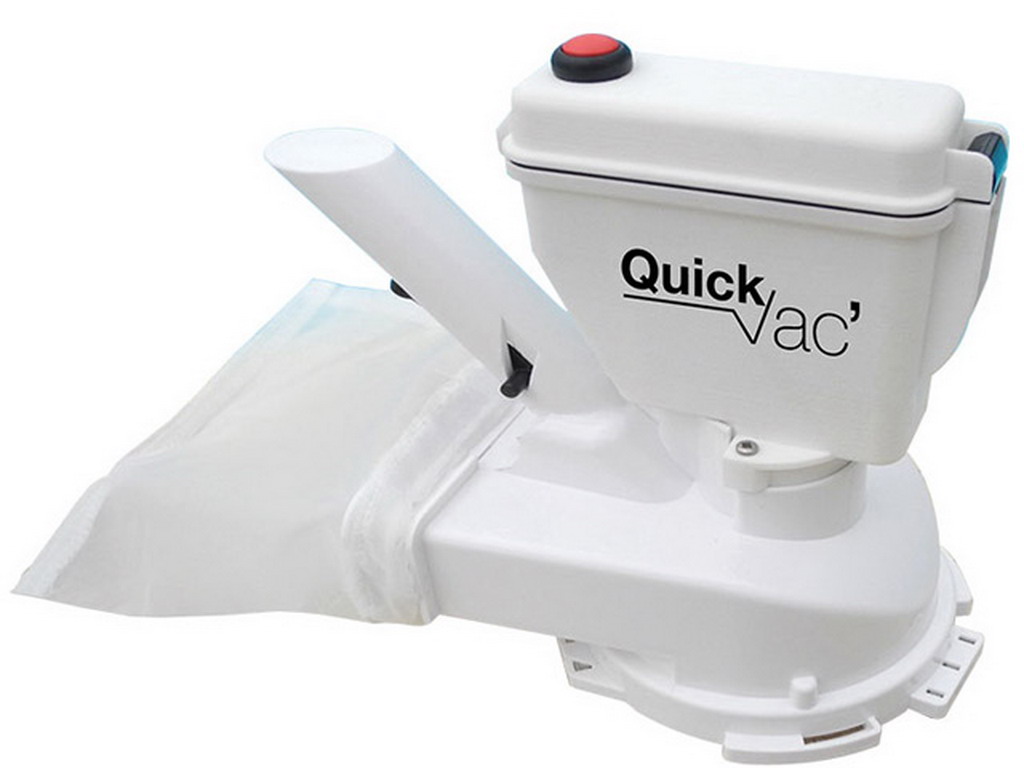 Robot aspirateur de spa HEXAGONE Quick Vac SPA a piles