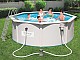 Kit piscine HYDRIUM STEEL WALL POOLS ronde 360x120cm filtration cartouche - Autre vue