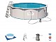 Kit piscine Bestway HYDRIUM STEEL WALL POOLS ronde 460x120cm filtration cartouche - Autre vue