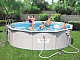 Kit piscine Bestway HYDRIUM STEEL WALL POOLS ronde 460x120cm filtration cartouche - Autre vue