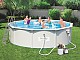 Kit piscine Bestway HYDRIUM STEEL WALL POOLS ronde 460x120cm filtration a sable - Autre vue