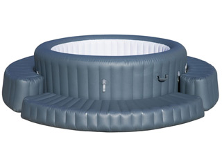 Marchepieds gonflable rond spa Bestway 202cm x 45cm x 25cm (unite)