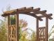 Pergola bois BALI double arc - Autre vue