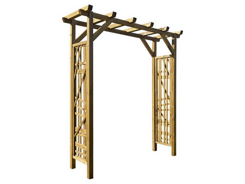 Pergola bois BALI double traverse