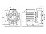 Pompe piscine ACIS Solubloc 20 compatible Desjoyaux P25 - Autre vue