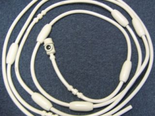 Tuyau d'alimentation blanc 9m avec 8 flotteurs, 3 raccords tournants, prise murale