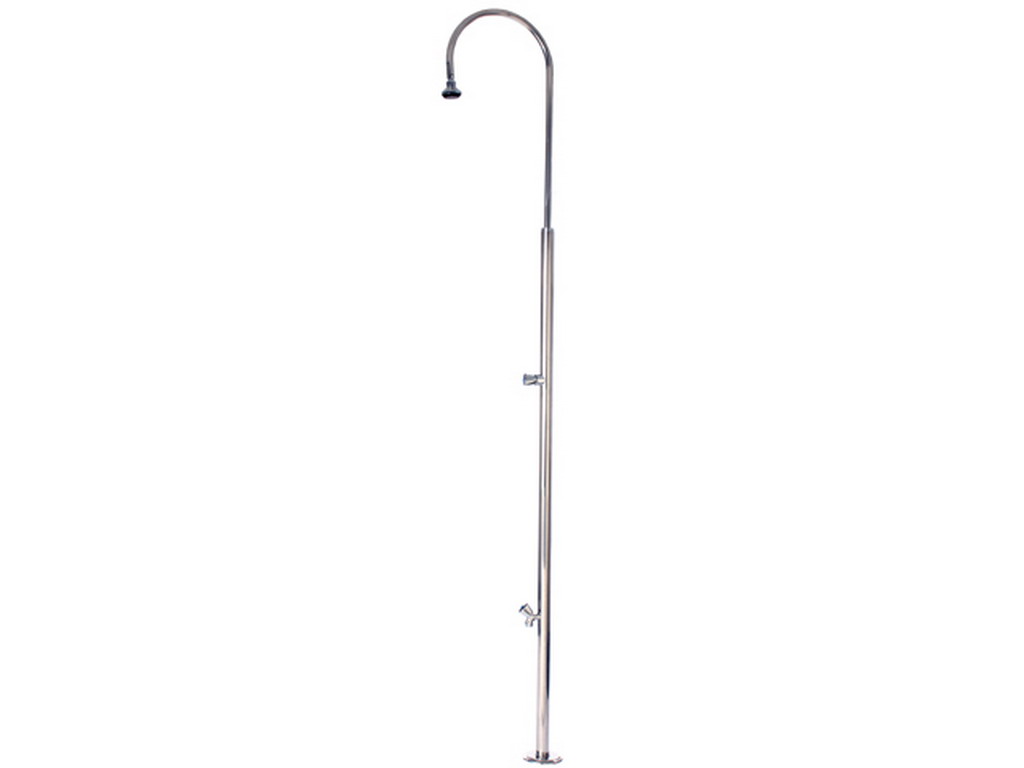 Douche Inox FLEXINOX 228cm avec rince-pied